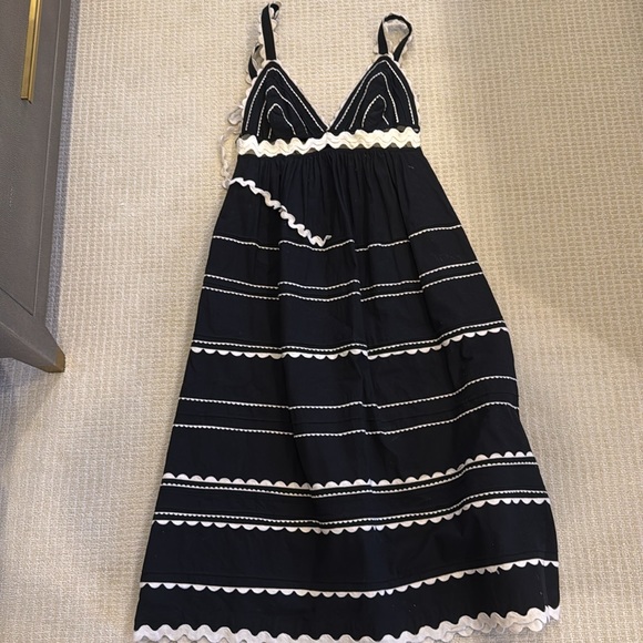 NWOT Sea NY Ryleigh Ric Rac Midi Dress - Picture 6 of 7